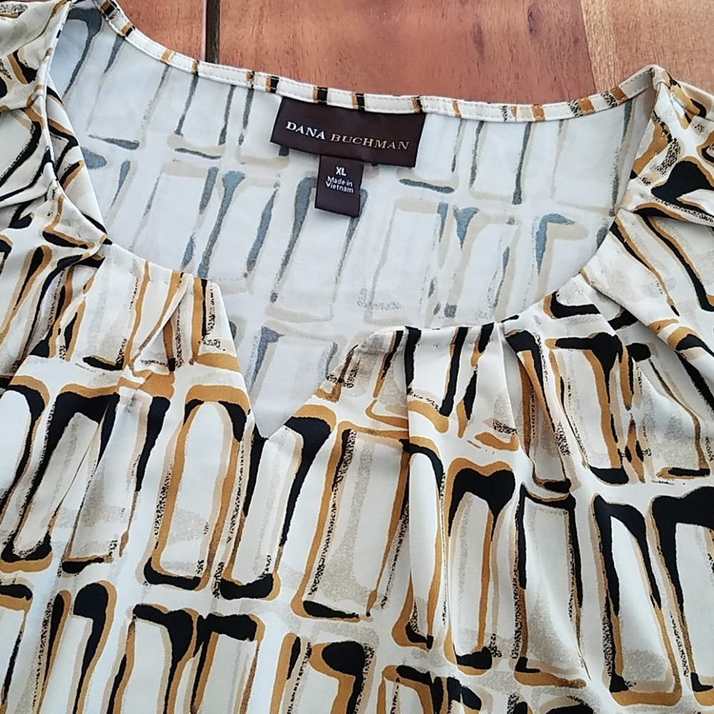 Dana Buchman elegant top, XL, perfect condition